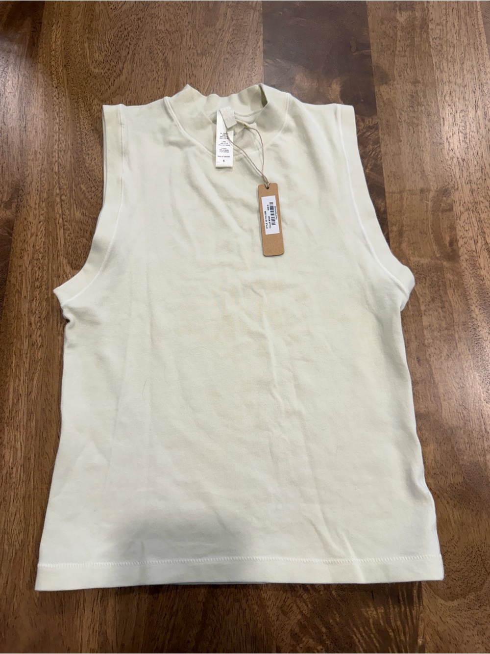 Skims Sleeveless Mock Neck Tank Top
